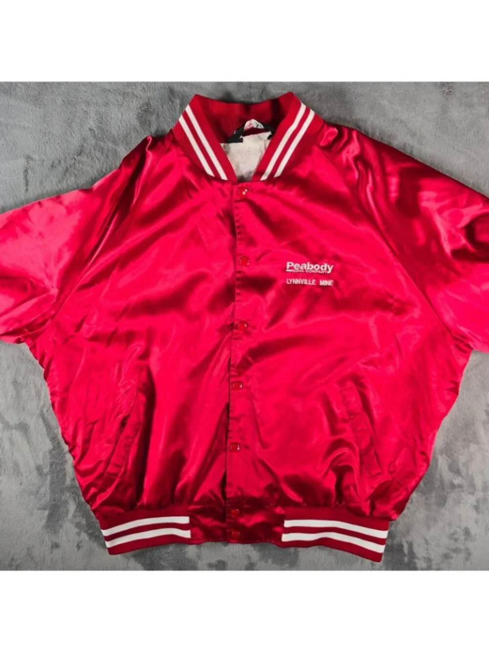Vintage 1990s Sportsmaster Peabody Coal Company Lynnville Mine Jacket (XXL) - Picture 10 of 14